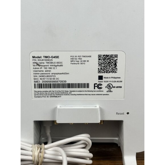 Tmobile TMO-G4SE Home Internet 5g Gateway Modem Router Hot Spot - Picture 6 of 7